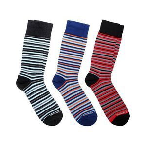 Unsimply Stitched 3-Pack Men's Crew Socks, Multicolor